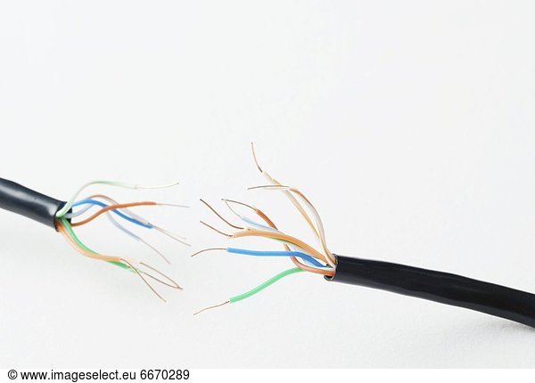 Cable With Exposed Wiring