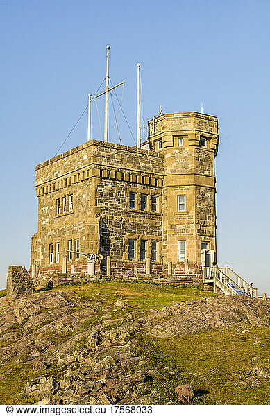 Cabot Tower  Signal Hill National Historic Site  St. John's  Neufundland  Kanada  Nordamerika