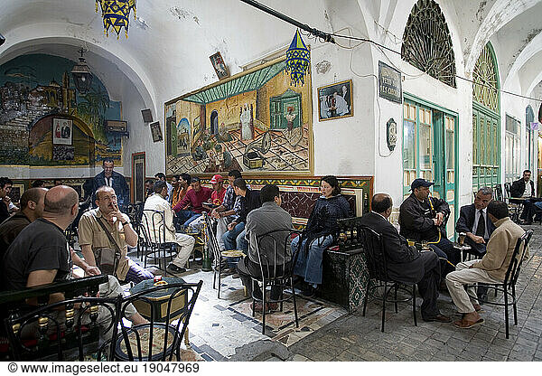 cafe culture in Tunisia