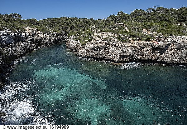 Cala Beltran  Llucmajor  Mallorca  Balearische Inseln  Spanien.