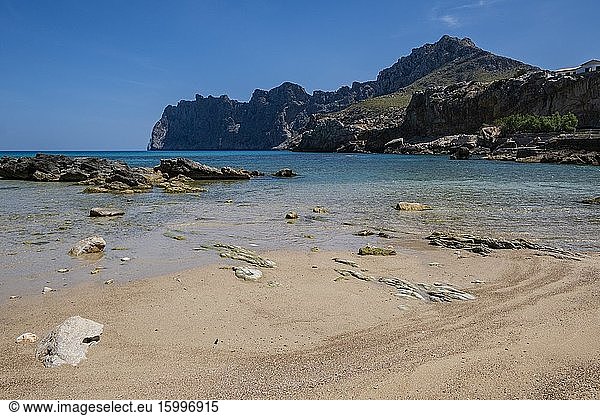 Cala Sant Vicen? - Cala Barques  Pollen?a  Mallorca  Balearic Islands  Spain.