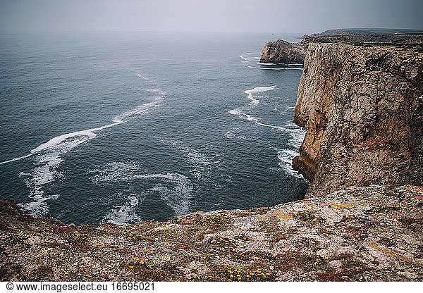 Calm in Portugal ocean view