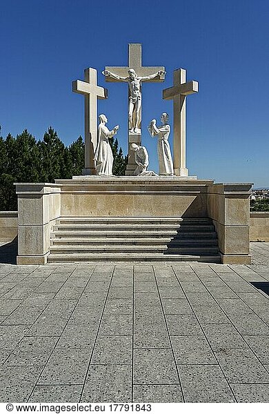 Calvario  Kreuzigung  ungarische Kapelle  Kreuzweg  Valinhos  Fatima  St. Stephanuskapelle  Portugal  Europa