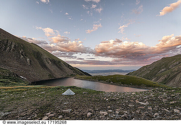 Camping bei Venable Lake  Colorado