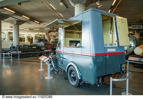 Canada  Ontario  Ottowa  capital of Canada  Canadian War Museum  WW2-era  Ford Fordson emergency food van.