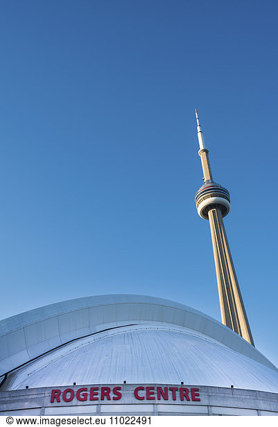 Canada  Ontario  Toronto  CN Tower  Rogers Center  Baseball stadium
