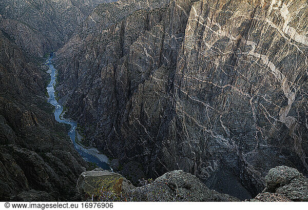 canyon of the Black Canyon of the Gunnison National Park