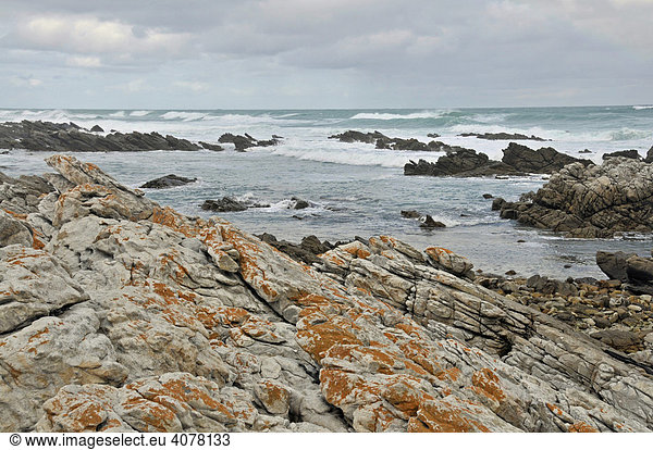 Cape Agulhas, der südlichste Punkt Afrikas, Westliche Kap-Provinz, Western Cape Province, Südafrika