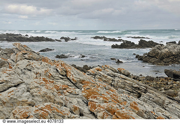 Cape Agulhas  der südlichste Punkt Afrikas  Westliche Kap-Provinz  Western Cape Province  Südafrika