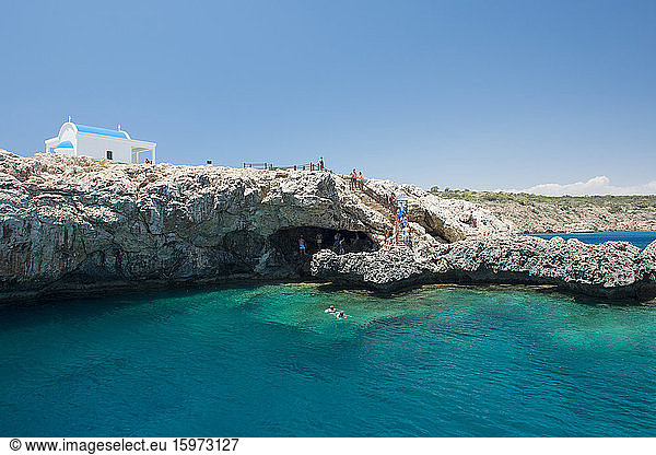 Cape Greco  Protaras  Zypern  Mittelmeerraum  Europa