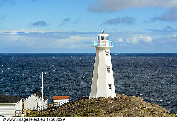 Cape Spear Lighthouse National Historic Site  St. John's  Neufundland  Kanada  Nordamerika
