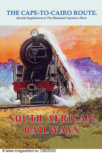 Cape to Cairo Route - South African Railways 1930