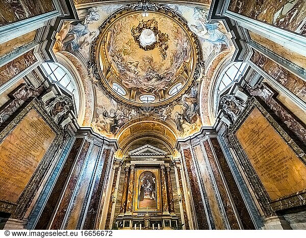 Cappella d'Elci o di Santa Caterina in der Basilika Santa Sabina auf dem Aventinhügel - Rom  Italien.