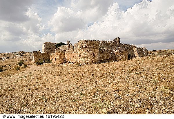 Caracena  Burg  15. Jahrhundert. Provinz Soria  Kastilien und Leon  Spanien.
