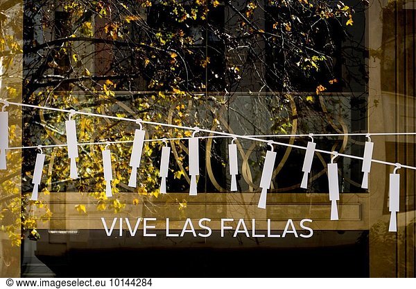 Cartel Fallas in Valencia  valencia