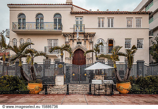 Casa Casuarina  Versace Mansion in South Beach  Miami Beach  Florida USA