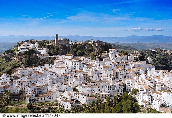 Casares. Málaga Provinz  Costa del Sol  Andalusien  Spanien