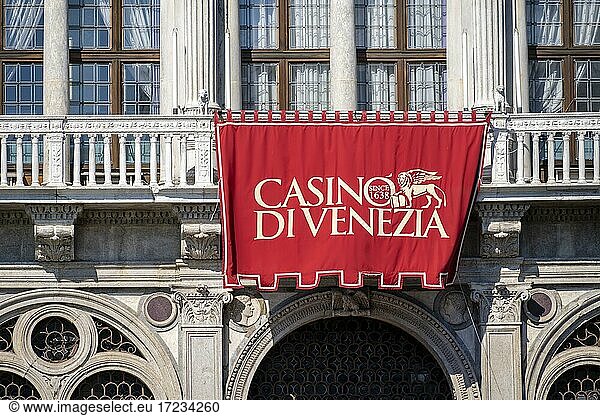 Casino di Venezia  Palace on the Grand Canal  Venice  Veneto  Italy  Europe
