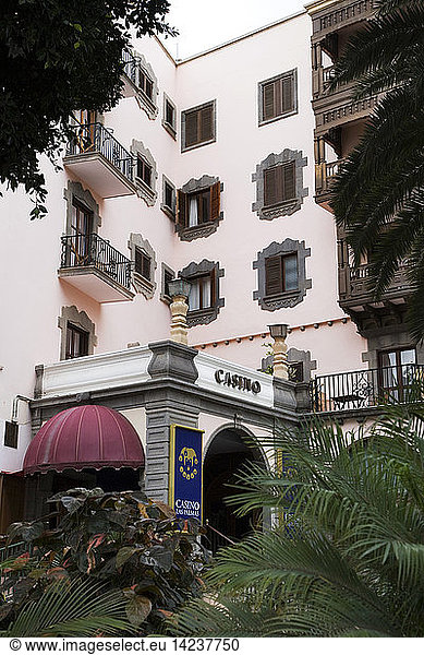Casino palace  Las Palmas  Gran Canaria  Canary Islands  Spain  Europe