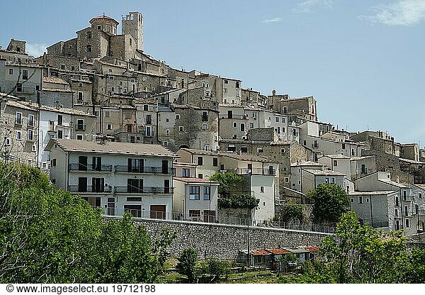 Castel del Monte  Region of Abruzzo  Province of L'Aquila  Italy  Castel del Monte  Abruzzo  Italy  Europe