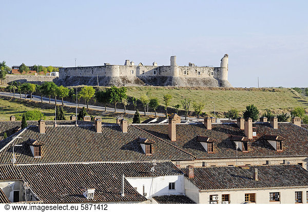 Castillo  Burg  Chinchon  Spanien  Europa  ÖffentlicherGrund