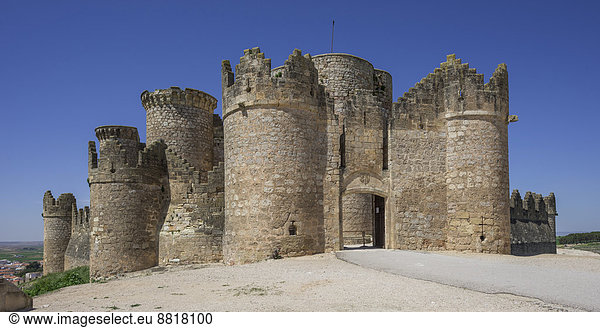 Castillo de Belmonte  Belmonte  Provinz Cuenca  Kastilien-La Mancha  Spanien