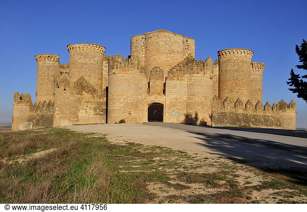 Castillo de Belmonte  Burg in Belmonte  Region Castilla-La Mancha  Spanien
