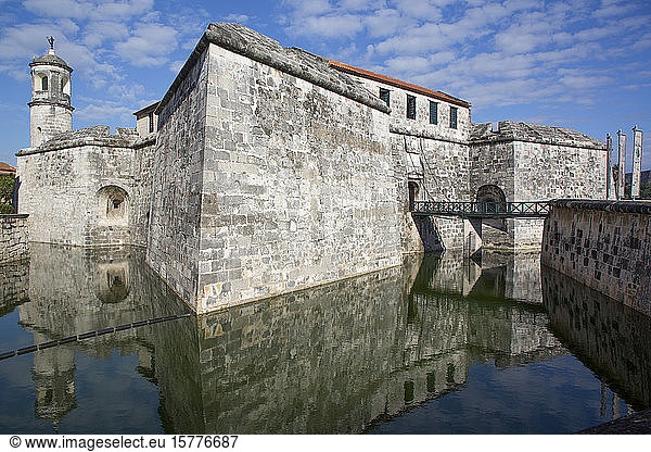 Castillo de la Real Fuerza  Altstadt  UNESCO-Weltkulturerbe  Havanna  Kuba  Westindien  Karibik  Mittelamerika