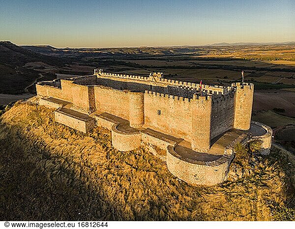 Castillo del Cid  Jadraque  Provinz Guadalajara  Spanien.