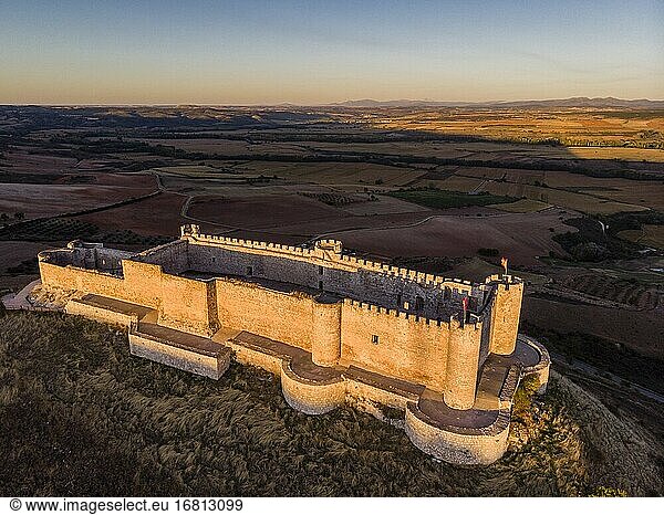 Castillo del Cid  Jadraque  Provinz Guadalajara  Spanien.