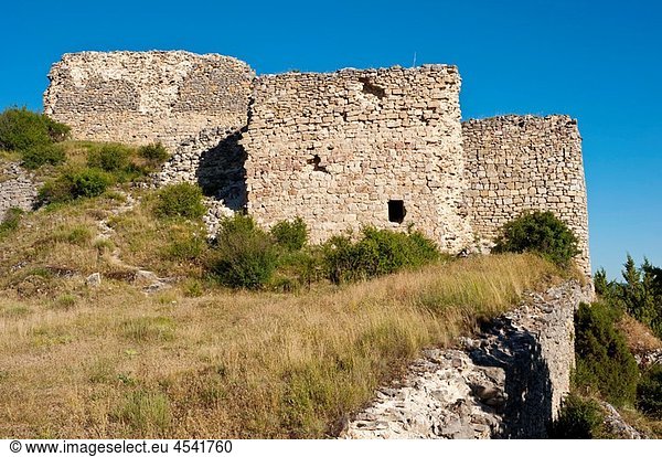 Castle  Beteta  Ruta del Mimbre  Serrania de Cuenca  Cuenca province  Castilla-La Mancha  Spain