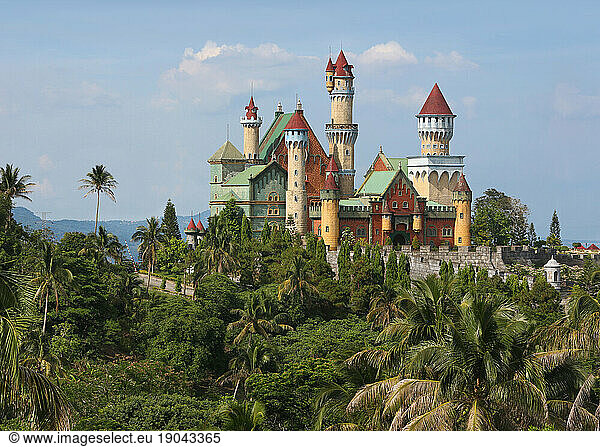 Castle in Fantasy World in Lemery  Tagaytay  Batangas  Philippines