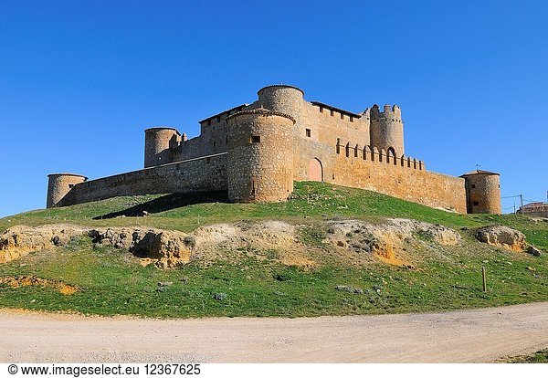Castle of Almenar de Soria. Soria province. Castilla y León. Spain