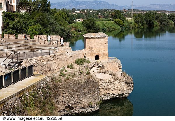 Castle of Amposta Delta of Ebro river Tarragona  Spain