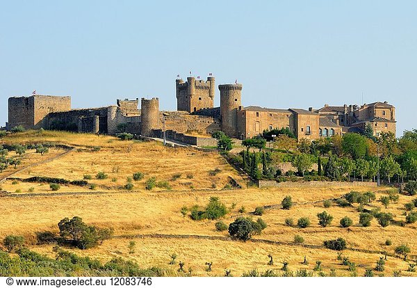 Castle of Oropesa.Toledo province. Castilla La Mancha. Spain