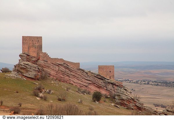 Castle of Zafra in Campillo de Dueñas. Guadalajara. Castile-La Mancha. Spain