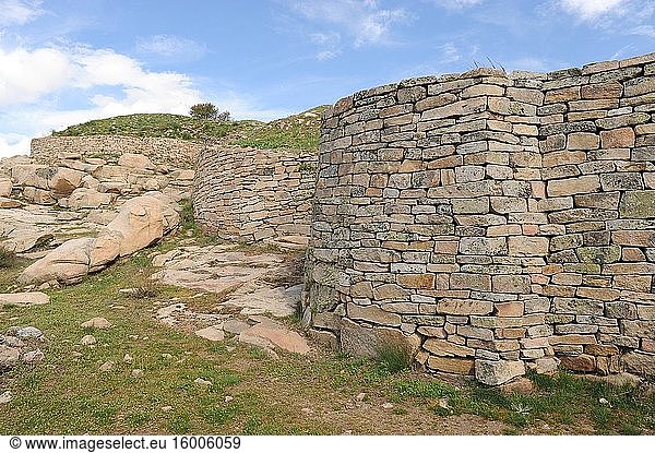 Castro de las Cogotas  archaeological site. Carde?osa  Avila province  Castilla y Leon  Spain.