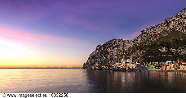 Catalan Bay  Gibraltar  Mediterranean  Europe