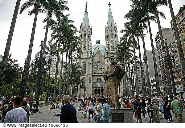 Catedral da Se  Sao Paulo  Brazil.