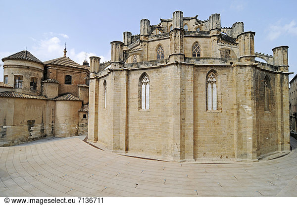 Catedral de la Asuncion de la Madre de Dios  Kathedrale  Tortosa  Provinz Tarragona  Cataluna  Katalonien  Spanien  Europa  ÖffentlicherGrund