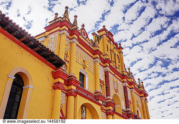 Cathedral of San Cristobal de las Casas  Chiapas  Mexico
