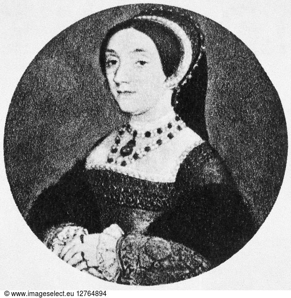 CATHERINE HOWARD (1520-1542). Fifth wife of King Henry VIII of England ...