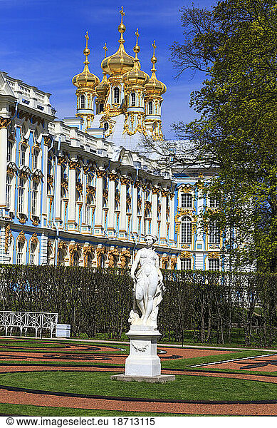 Catherine Palace  Pushkin  St. Petersburg  Russia