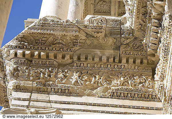 Celsus-Bibliothek  Ephesus  Türkei. Künstler: Samuel Magal