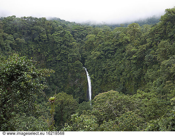 Central America  Costa Rica  View of La Catarata de la Fortuna