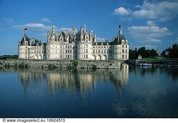 Chambord Castle  Chambord  Centre  France  Loire Valley  Europe