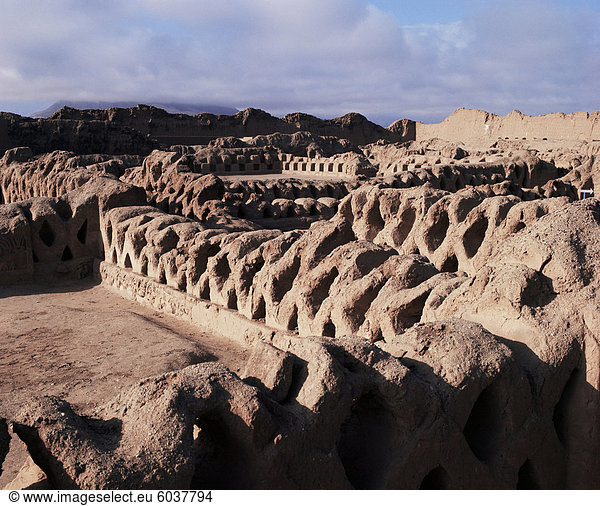 Chan Chan  UNESCO World Heritage Site  Peru  Südamerika