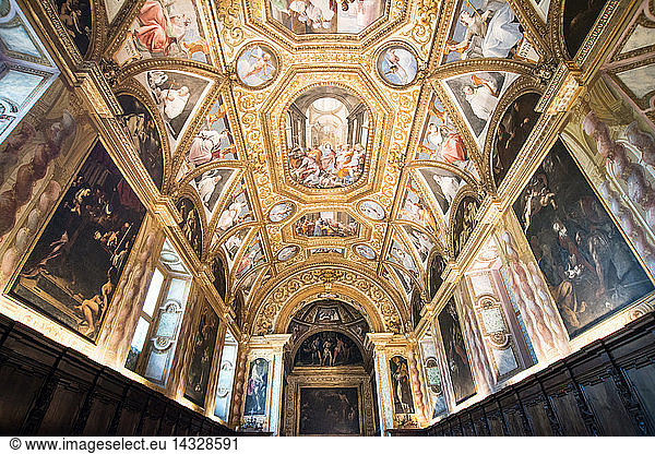 Chapter house  Certosa di San Martino  Naples  Campania  Italy  Europe