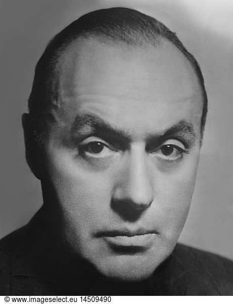 Charles Boyer  Publicity Portrait for the Broadway Play  Red Gloves  1948