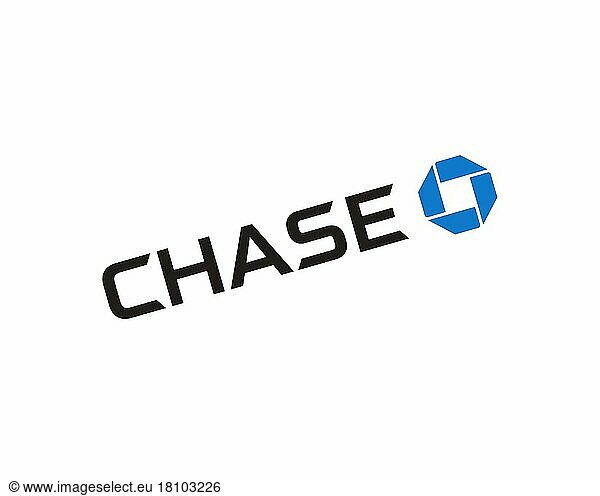 Chase Bank  Rotated Logo  White Background